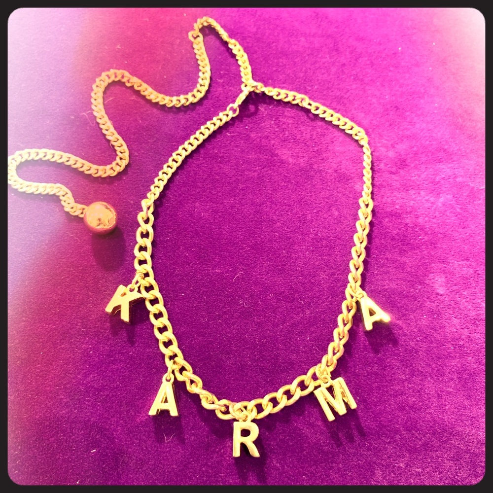 Urban Outfitters Karma Chocker Necklace